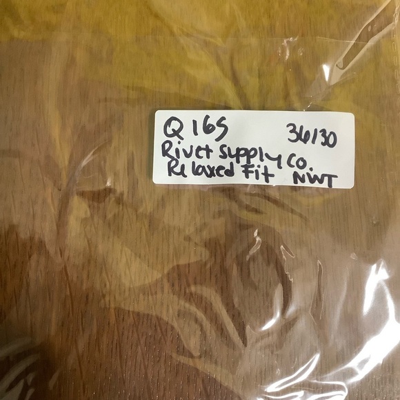 Rivet Supply Co. NWT Men’s Relaxed Fit Workwear Jeans Size 36 x 30 Blue - Picture 10 of 10